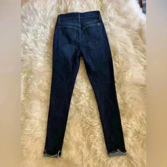 Joe’s Jeans High-Rise Skinny Jeans Dark Wash Sz 26 - Picture 4 of 5